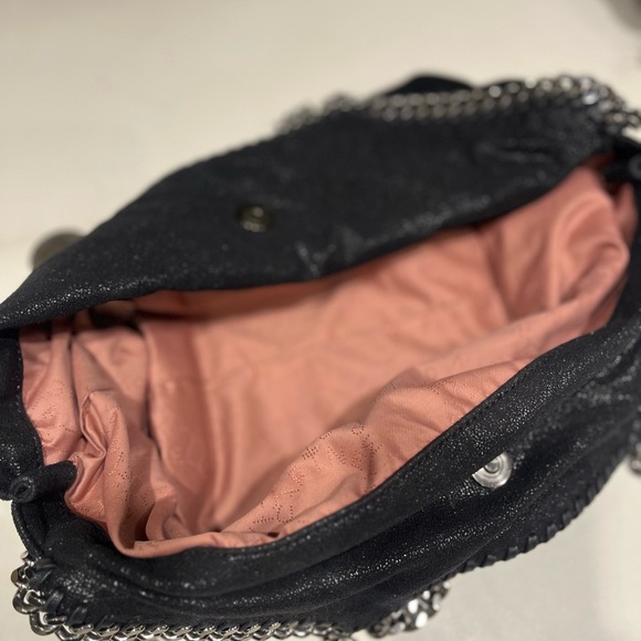 Stella McCartney Black Falabella Shoulder Bag - Picture 13 of 16